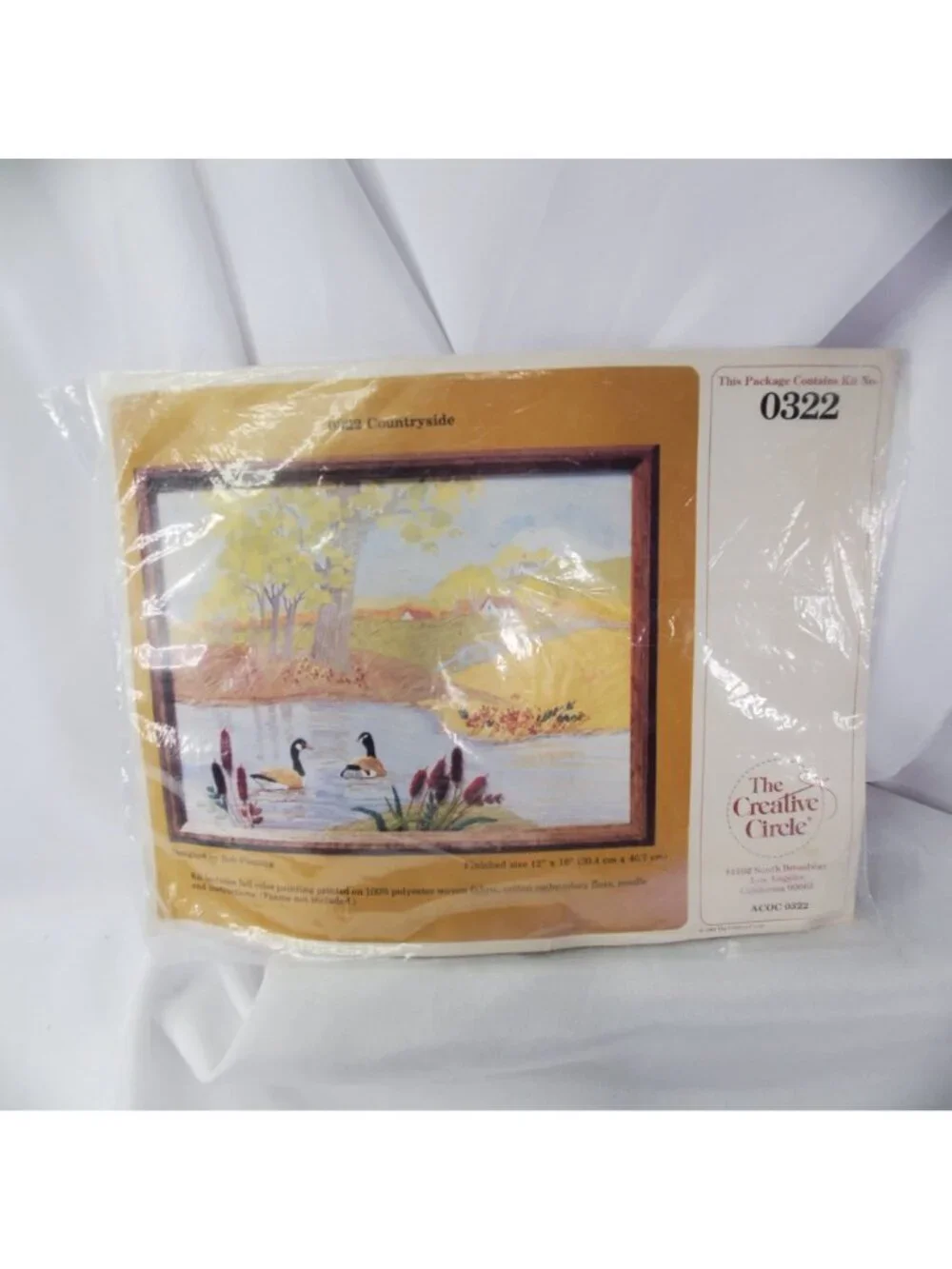 VTG The Creative Circle 0322 Countryside Embroidery Kit 12